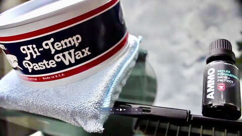 Ammo Reflex & Finish Kare Hi-Temp Wax Water Beading On My Detailing Van