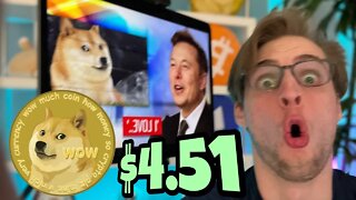 Dogecoin To $4.51 CONFIRMED ⚠️