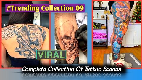 Beautiful Tattoos | Tattoo Design Video😯 | Most Beautiful Art😍 | Trending Tattoo Designs 💪| Epi09