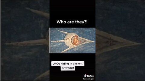 UFOs Hidden in Ancient Art