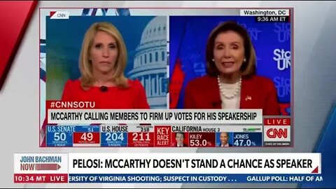Ari on Newsmax about Pelosi saying Kevin McCarthy doesn't stand a chance as a House speaker