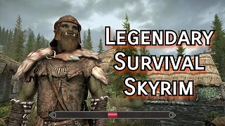 Legendary Survival Skyrim Is Incredibly Difficult