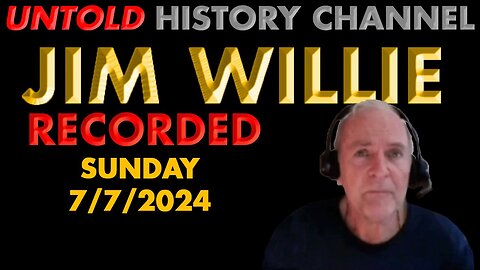 Jim Willie Discussion Recorded July 7, 2024