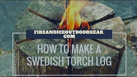 Camp Trick: Learn How to Make a Swedish Torch and Boil Water in a Paper Cup | FireAndIceOutdoors.net