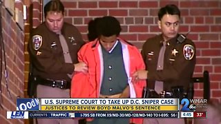 U.S. Supreme court to take up D.C. Sniper case