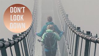 We took a GoPro across the longest suspension bridge