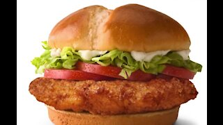 McDonalds unveils new chicken sandwich