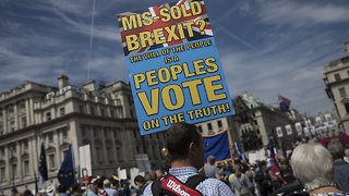 'People's Vote' Marchers Demand Final Say On Brexit