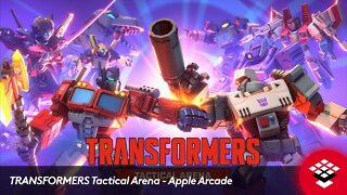 TRANSFORMERS Tactical Arena is now available on Apple Arcade