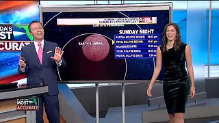 Total lunar eclipse Sunday night