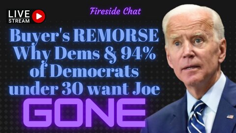 Buyer's REMORSE: Why Dems & 94% of Democrats under 30 want Joe Biden GONE