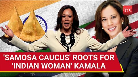 Kamala Harris 'Gets Support Of 4.4 Million Indian-Americans' | Big Cheer From 'Samosa Caucus'