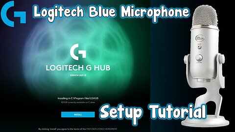 Logitech G Hub & Blue Yeti USB Mic: 3 Capsules, 4 Patterns & Adjustable Stand - Silver | Setup