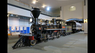 American made Locomotive in Otaru