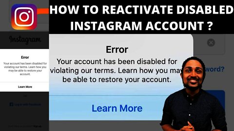How To Reactivate Your Disabled Instagram Account