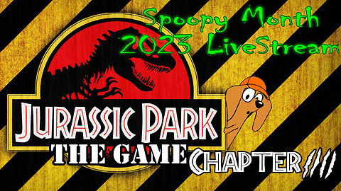 Jurassic Park : The Game Chapter 4 Spoopy month 2023
