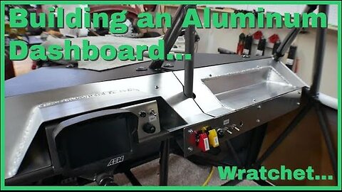 Building an Aluminum Dashboard for my Baja