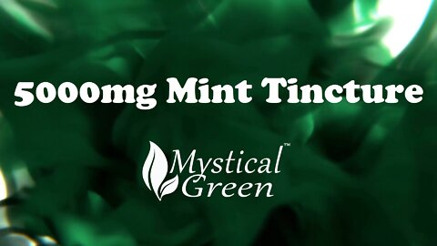 5000mg Mint Flavored CBD Tincture | HIGH POTENCY