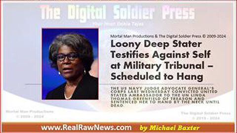 LOONY DEEP STATER TESTIFIES AGAINST SELF AT MILITARY TRIBUNAL