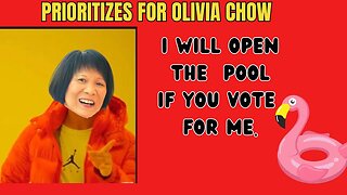 Chow's top priority . Open pool when its hot tax payers.
