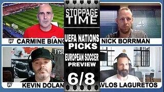 ⚽ UEFA Nations League Picks and Predictions | European Soccer Preview | Stoppage Time | June 8