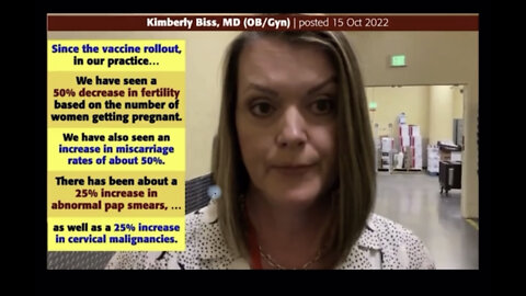 OBGYN testimony on lack of… pregnancies.