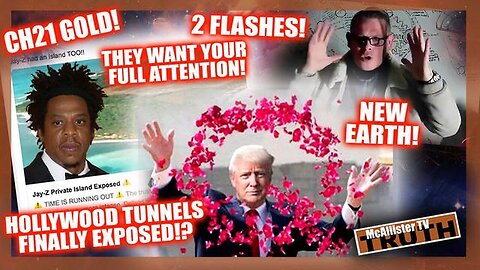 P DIDDY_HOLLYWOOD'S UNDERGROUND TUNNELS BEING EXPOSED! C21 GOLD! TWO FLASHES! PERFECTLY PLANNED!