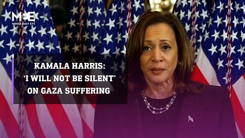 US Vice President Kamala Harris says, ‘I will not be silent’ in face of Gaza suffering|News Empire ✅