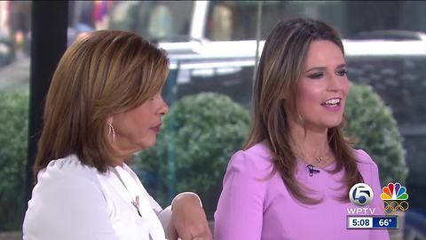 Behind the scenes at the TODAY Show: Ashleigh Walters interviews Hoda Kotb and Savannah Guthrie