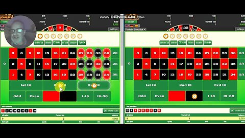 Roulette betting on 2 tables at once .. The magic 4 system