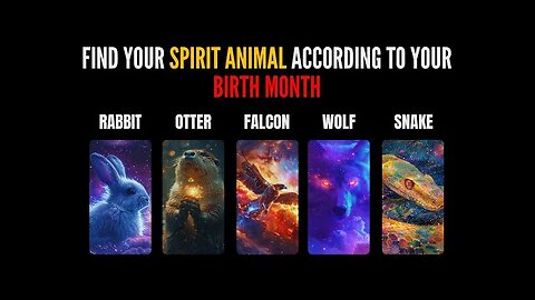 What Your Birthday Month Says About Your Spirit Animal ✨