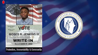 Moses Jenkins III Spartanburg County Sheriff