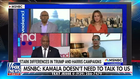 MSNBC Won't Talk To Trump And Can't Talk To Harris: Great Job, News People