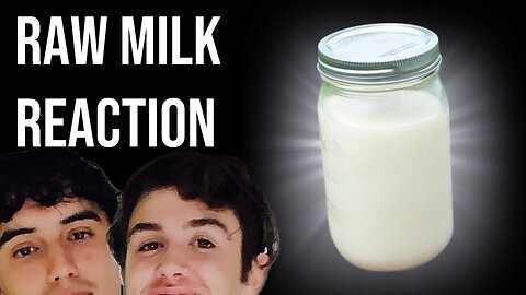 Reacting To Raw Milk For The First Time