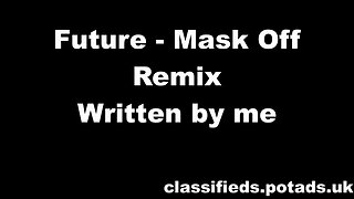 Future - Mask Off (Official Instrumental remix) - Written by me - #hiphop #beats