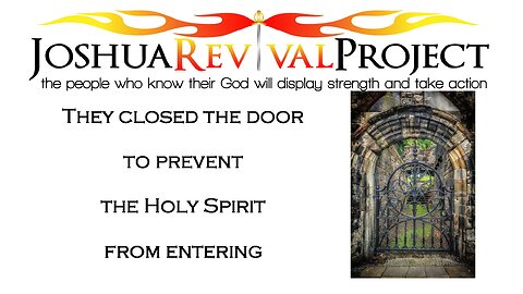 Vision: Ear Plugs, Sunglasses & Closing the Door to the Holy Spirit | Mark C. Biteler