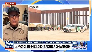 Sheriff Challenges Biden To Walk The Border, Not The Picket Line