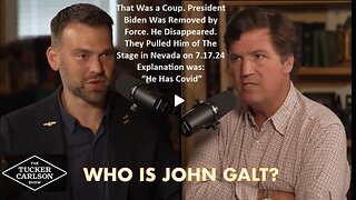 TUCKER & POSO-That Was a Coup. Biden Was Removed by Force. He Disappeared. They Pulled Him off Stage in NV . WHY? “He Has Covid” ASSASSINATION DECODED