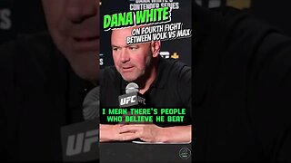 Dana White On A 4th Fight Between Volkanovski & Holloway #ufcshorts #mma #danawhite