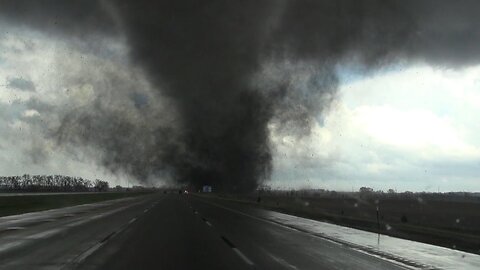 Insane Close Range Nebraska Significant Tornado Intercept!! 2024