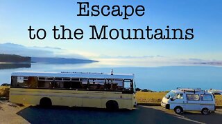 DRIVING INTO THE MOUNTAINS IN OUR HOUSE BUS | Bus Life NZ | RV Living Episode 38