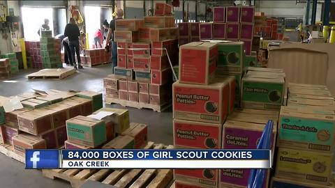 Girl Scout Cookies to be delivered to the public