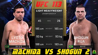 UFC 5 - MACHIDA VS SHOGUN 2