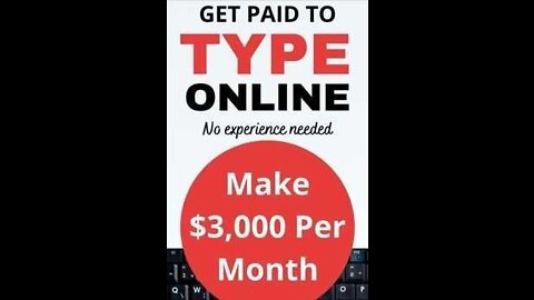 Make money online typying