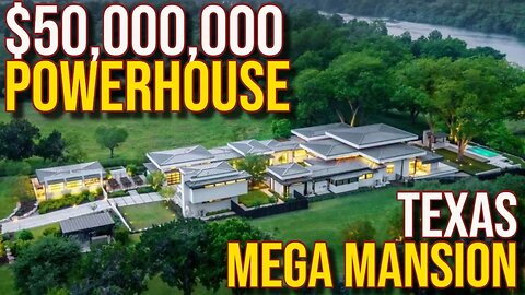 $50,000,000 Texas POWERHOUSE Mega Mansion