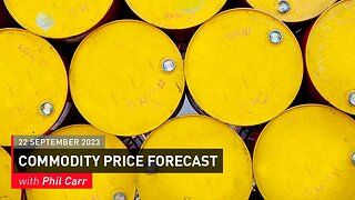 COMMODITY REPORT: Gold, Silver & Crude Oil Price Forecast: 22 September 2023