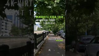 Dambovita River Banks - Trailer, BUCHAREST | 4k Virtual Tour | #shorts