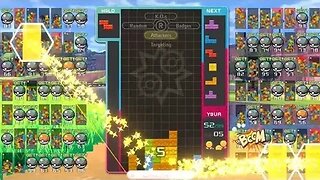 Tetris 99 Gameplay