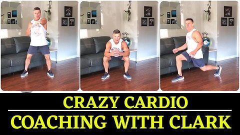 CRAZY CARDIO WITH CLARK | Workout | Coaching with Clark