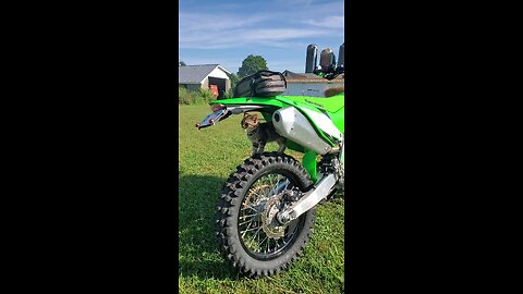 kitten likes the kx450x